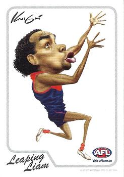 2010 Select Herald Sun AFL - All Star Caricatures #NNO Liam Jurrah Front